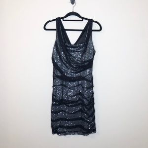 Express sequin bodycon dress size 10